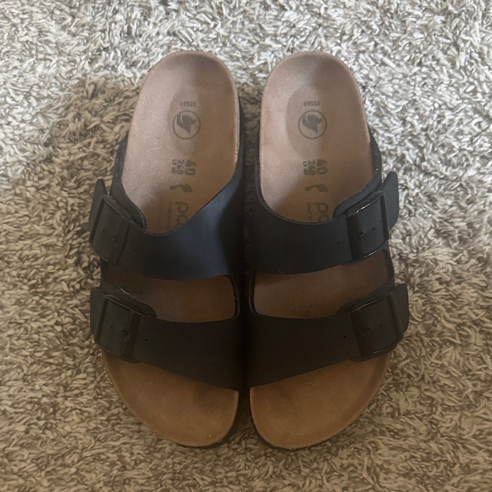 Vegan Leather Platform Birkenstock Arizona Papillio Sandals